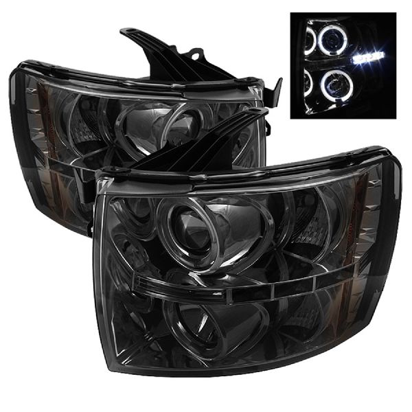2007-2013 Chevrolet Silverado 1500 Headlight Set (Spyder)