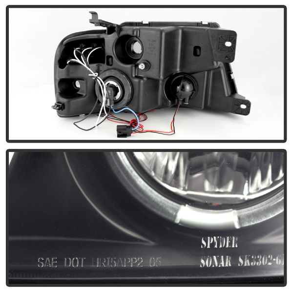 2004-2008 Ford F-150 Headlight Set (Spyder)