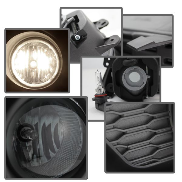 2011-2014 Dodge Charger Fog Light Assembly (Spyder)