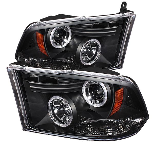 2011-2016 Ram 1500 Headlight Set (Spyder)