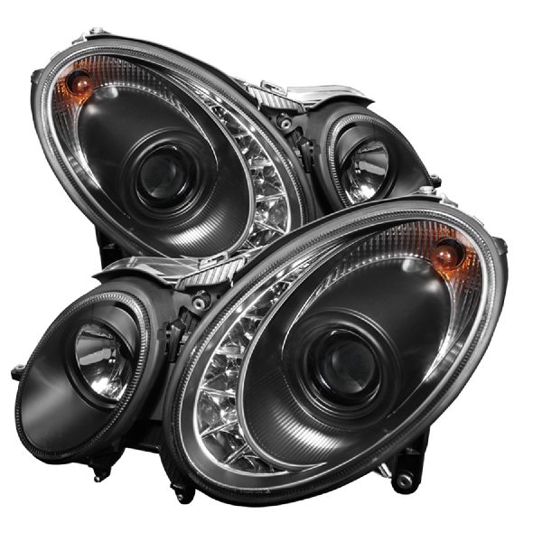 2007-2009 Mercedes-Benz E350 Headlight Set (Spyder)