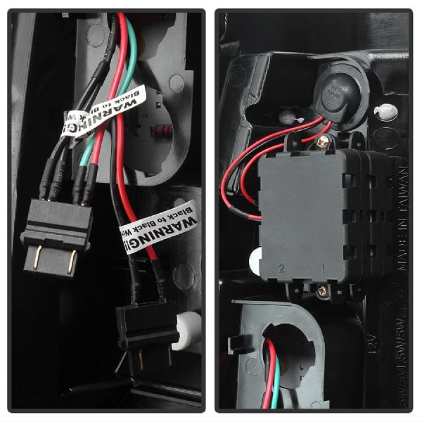 1999-2004 GMC Sierra 2500 Tail Light Set (Spyder)