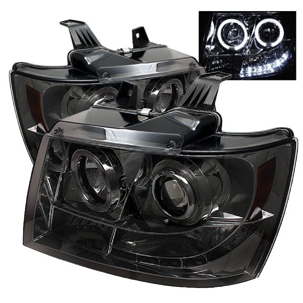 2007-2013 Chevrolet Avalanche Headlight Set (Spyder)