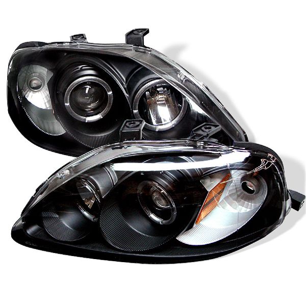 1999-2000 Honda Civic Headlight Set (Spyder)