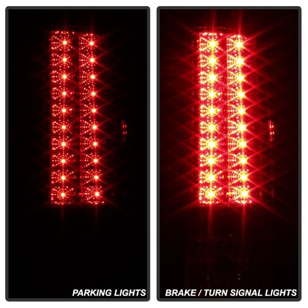 2007-2014 GMC Sierra 2500 HD Tail Light Set (Spyder)