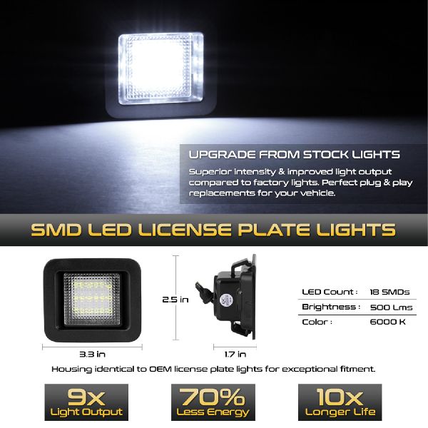 2015-2018 Ford F-150 License Plate Light (Spyder)