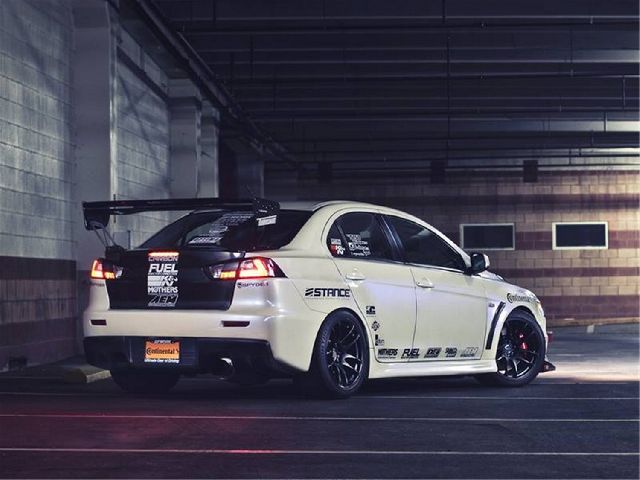 2008-2014 Mitsubishi Lancer Tail Light Set (Spyder)