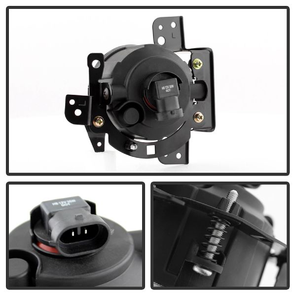 2014-2015 Mitsubishi Mirage Fog Light Assembly (Spyder)