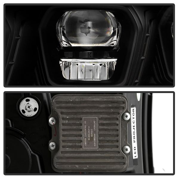 2013-2018 Ram 1500 Headlight Set (Spyder)