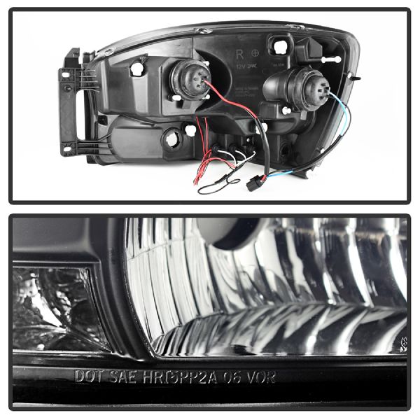 2006-2008 Dodge Ram 1500 Headlight Set (Spyder)