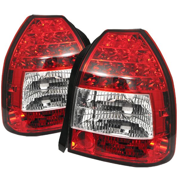 1996-2000 Honda Civic Tail Light Set (Spyder)