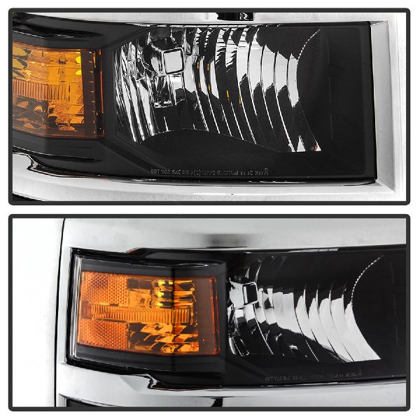2014-2015 Chevrolet Silverado 1500 Headlight Set (Spyder)