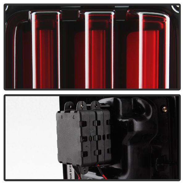 2007-2018 Jeep Wrangler Tail Light Set (Spyder)