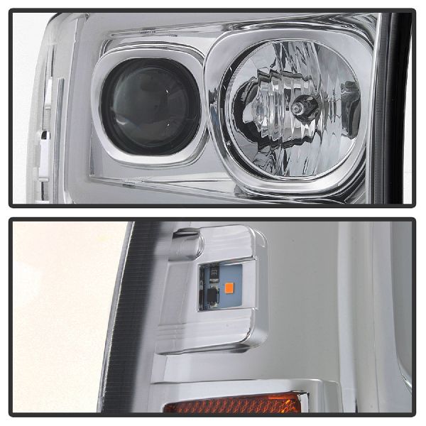 2000-2004 Ford Excursion Headlight Set (Spyder)