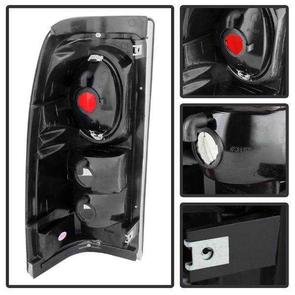 1999-2004 GMC Sierra 2500 Tail Light Set (Spyder)