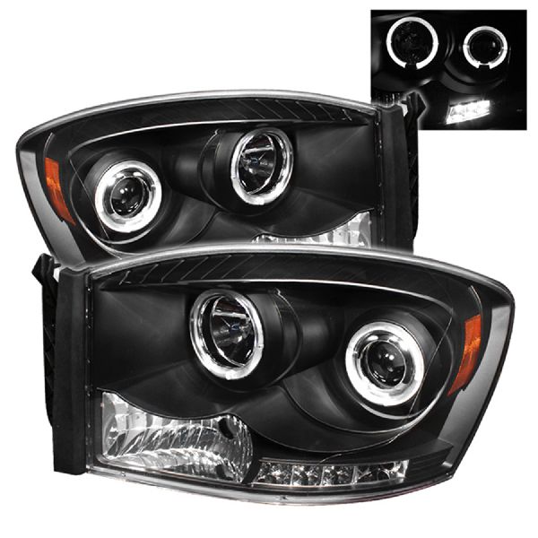 2006-2008 Dodge Ram 1500 Headlight Set (Spyder)