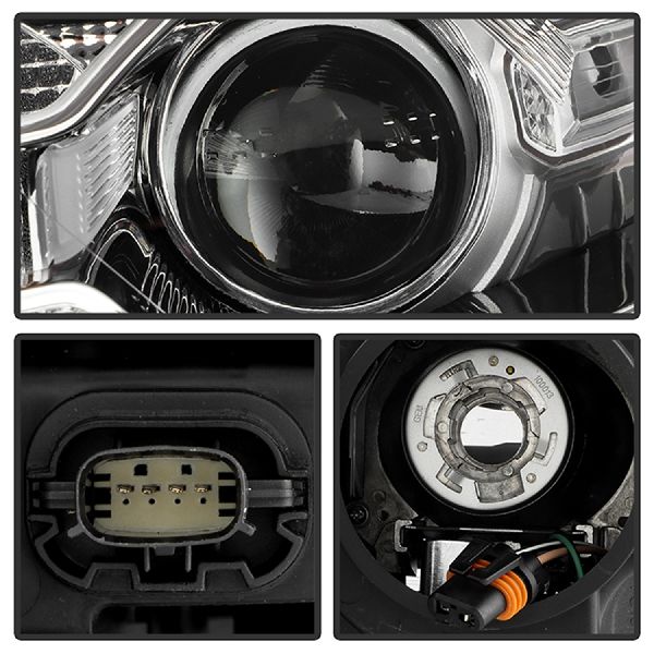 2014-2016 Jeep Grand Cherokee Headlight Set (Spyder)