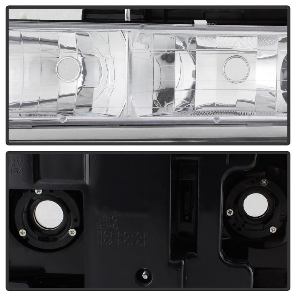 1994-1998 Chevrolet C3500 Headlight Set (Spyder)