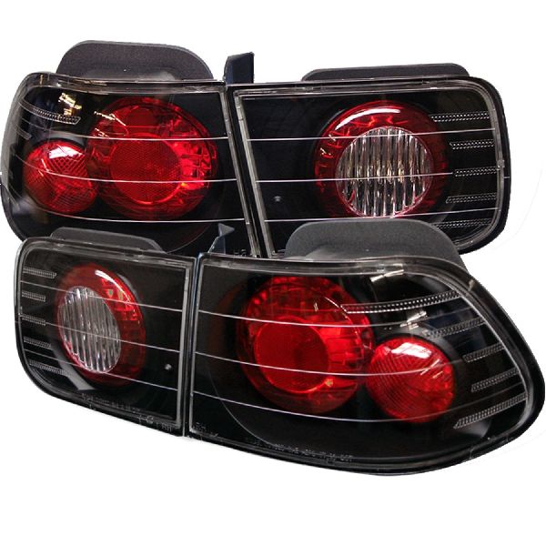 1996-2000 Honda Civic Tail Light Set (Spyder)