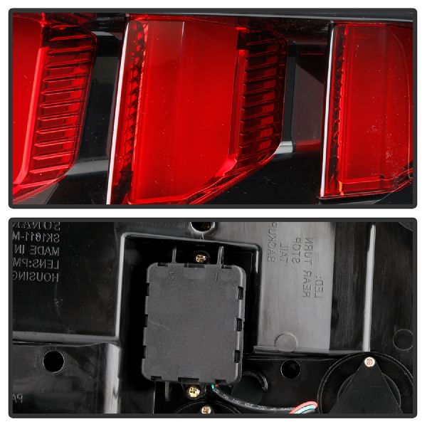 2010-2012 Ford Mustang Tail Light Set (Spyder)