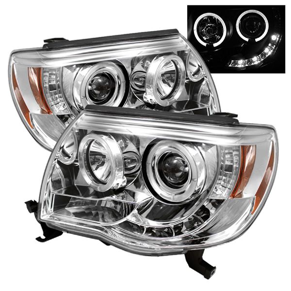 2005-2011 Toyota Tacoma Headlight Set (Spyder)