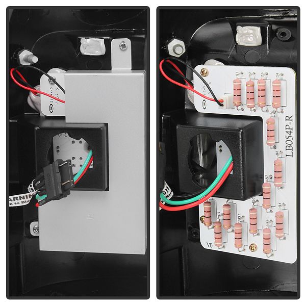 1999-2007 Ford F-550 Super Duty Tail Light Set (Spyder)