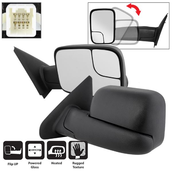 2002-2008 Dodge Ram 1500 Door Mirror Set (Spyder)