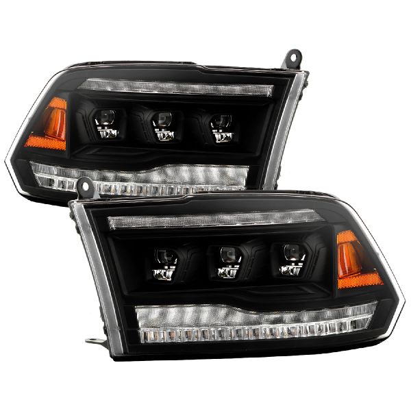 2011-2018 Ram 1500 Headlight Set (Spyder)