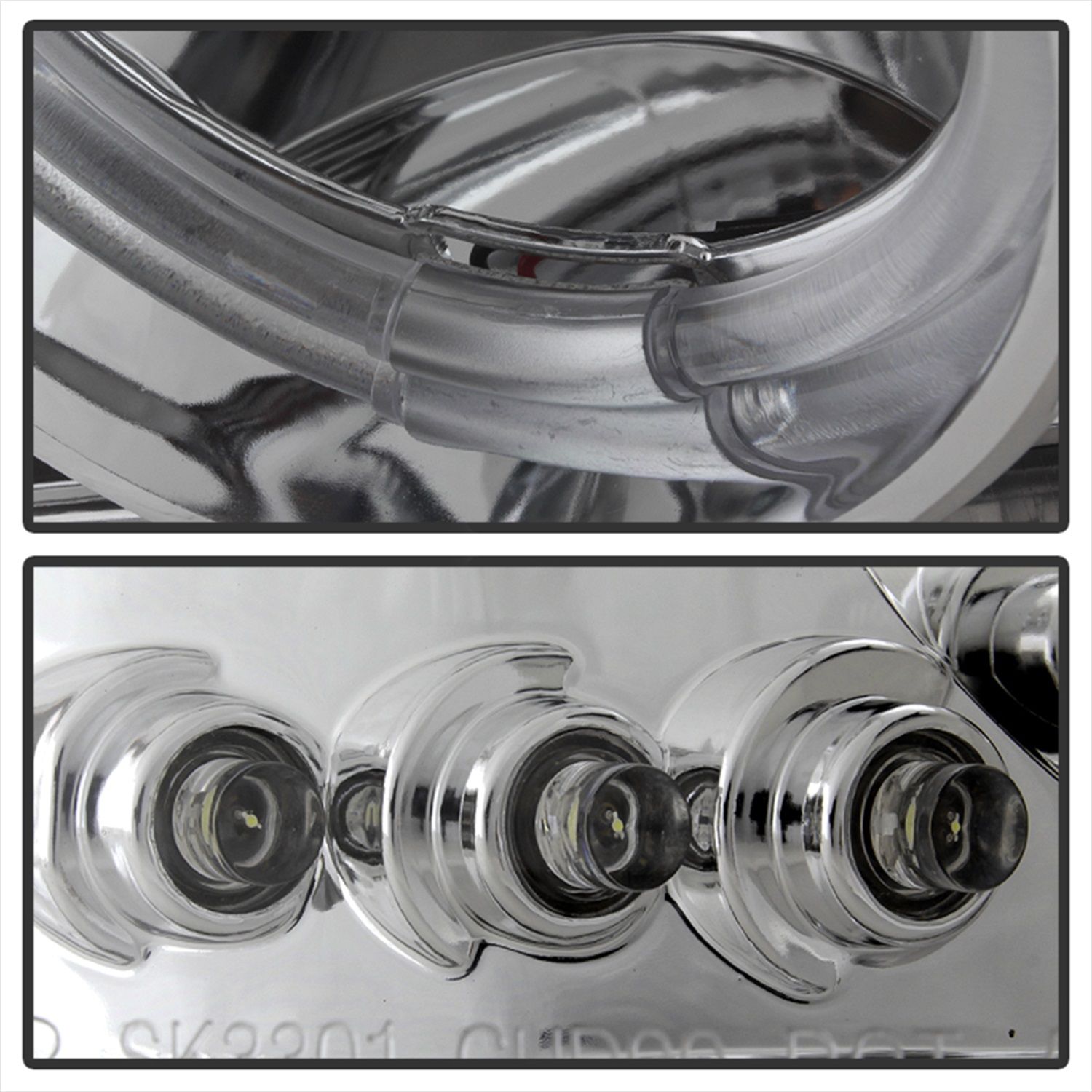2006, 2005, 2004, 2003, 2002, 2001, 2000 GMC Yukon 1500 Headlight Set