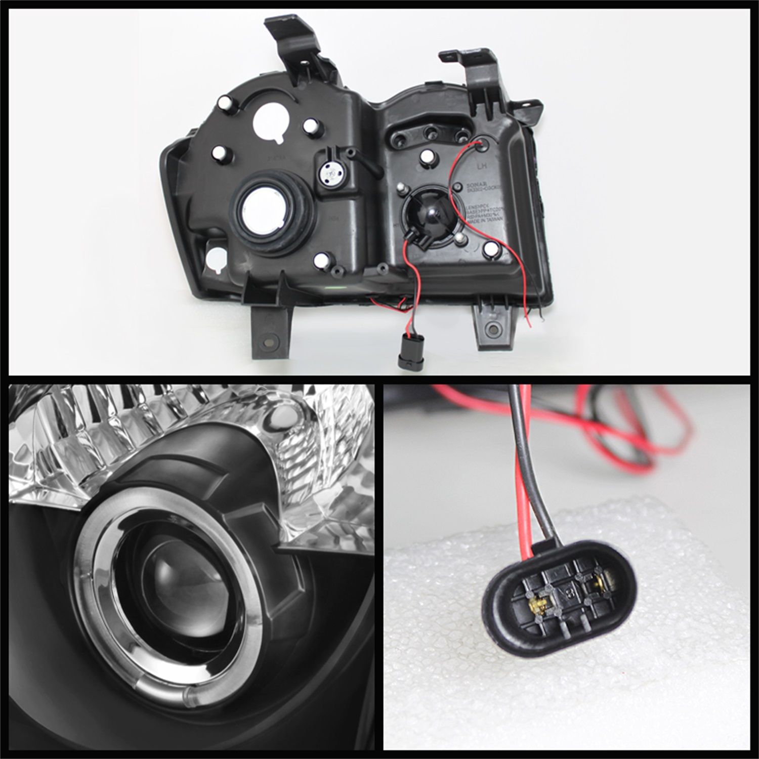 2010, 2009, 2008 Jeep Grand Cherokee Cherokee Headlight Set