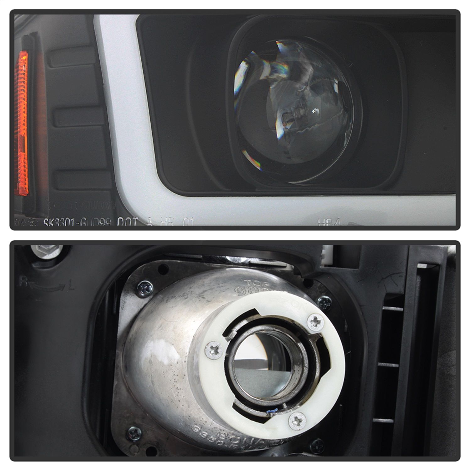 2006, 2005, 2004, 2003, 2002, 2001, 2000 GMC Yukon 1500 Headlight Set
