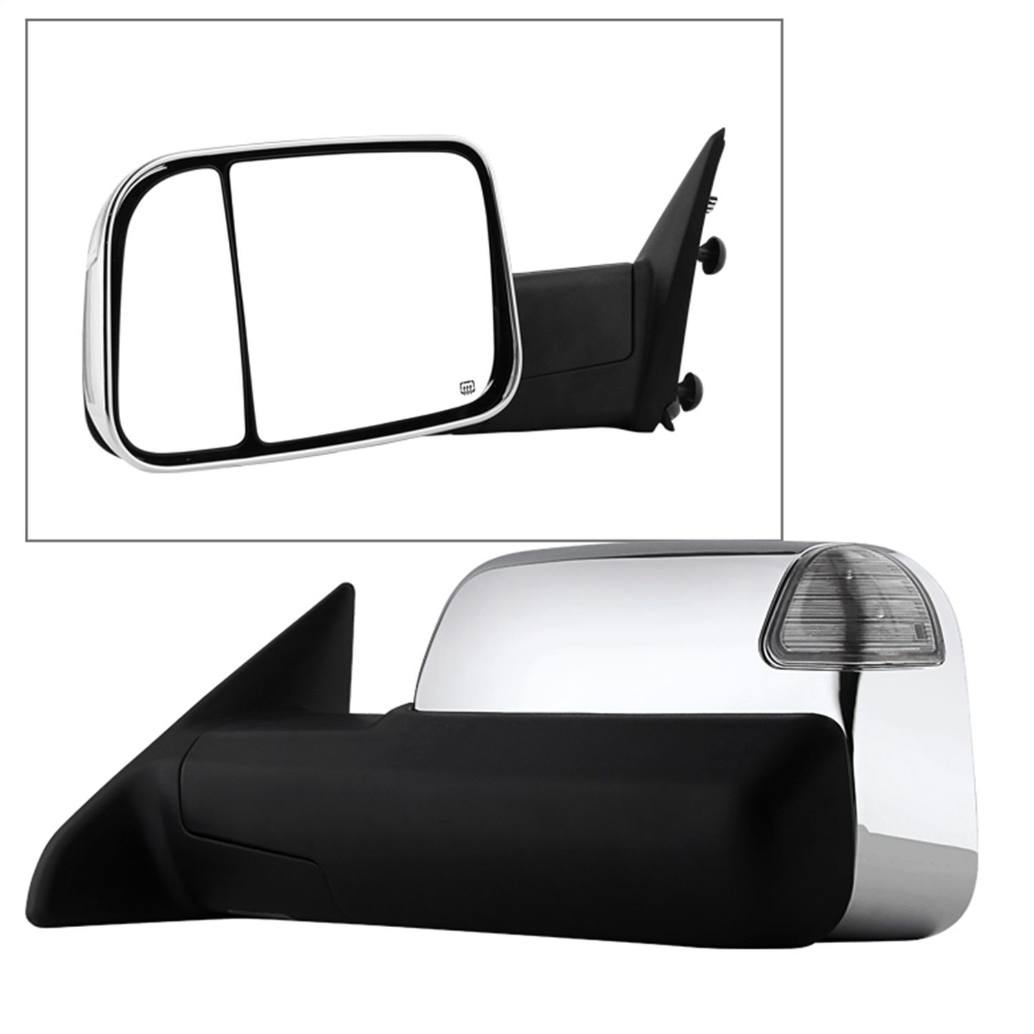 2012, 2011 Ram 3500 1500 Door Mirror