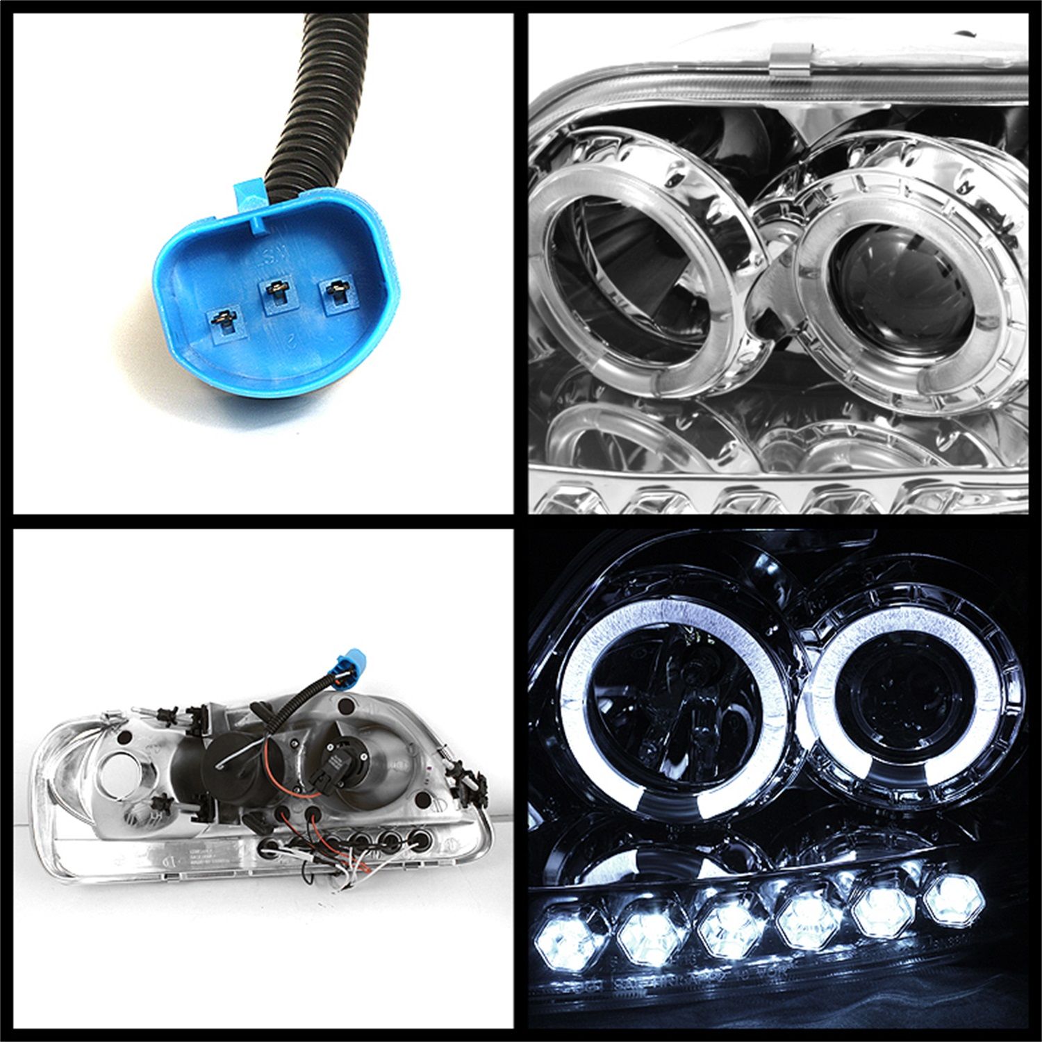 2002, 2001, 2000, 1999, 1998, 1997 Ford Expedition Headlight Set