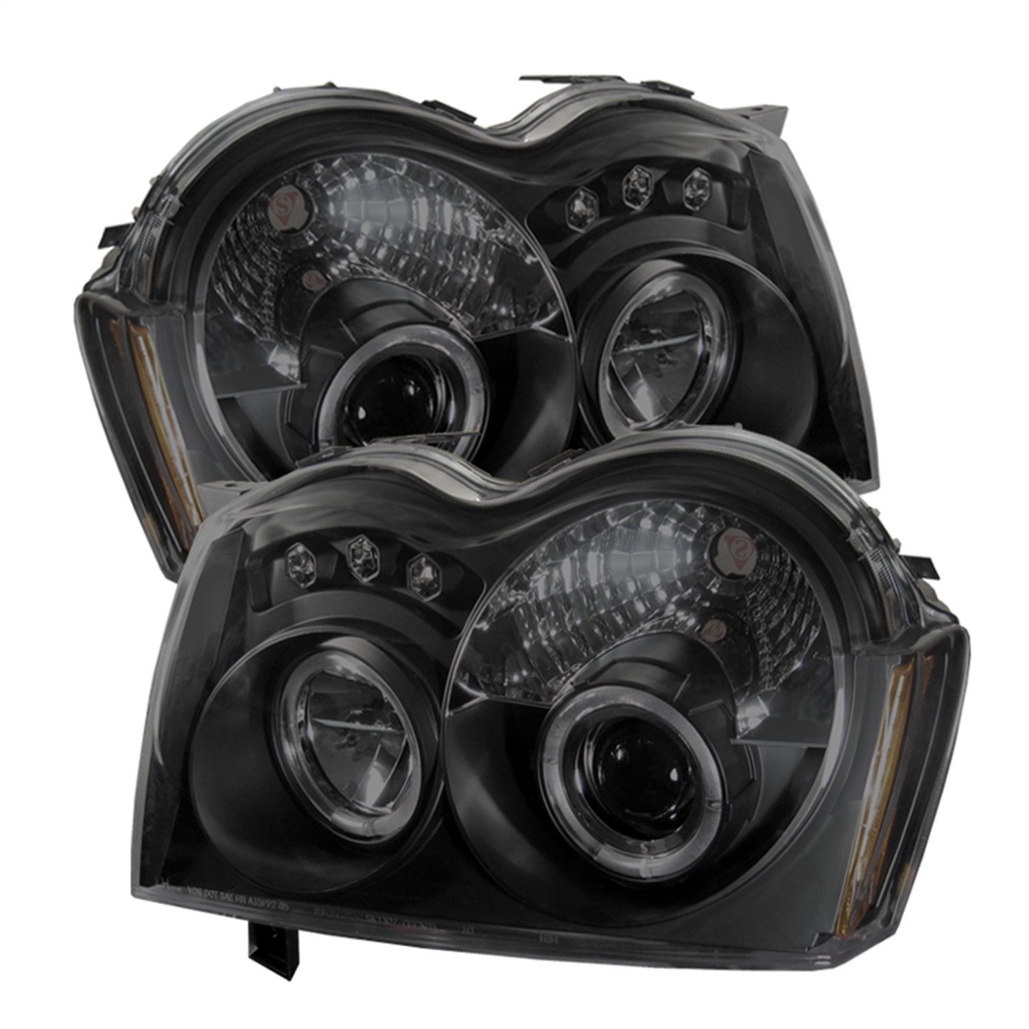 2007, 2006, 2005 Jeep Grand Cherokee Cherokee Headlight Set