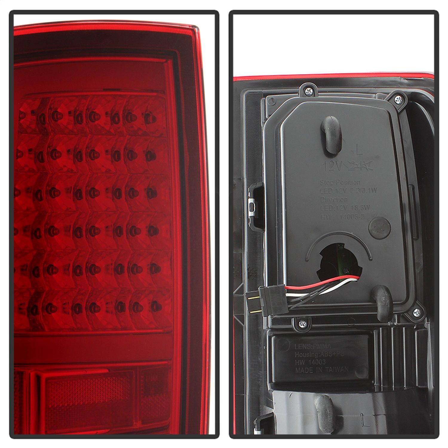 2018, 2017, 2016, 2015, 2014, 2013, 2012, 2011 Ram 3500 1500 Tail Light Set
