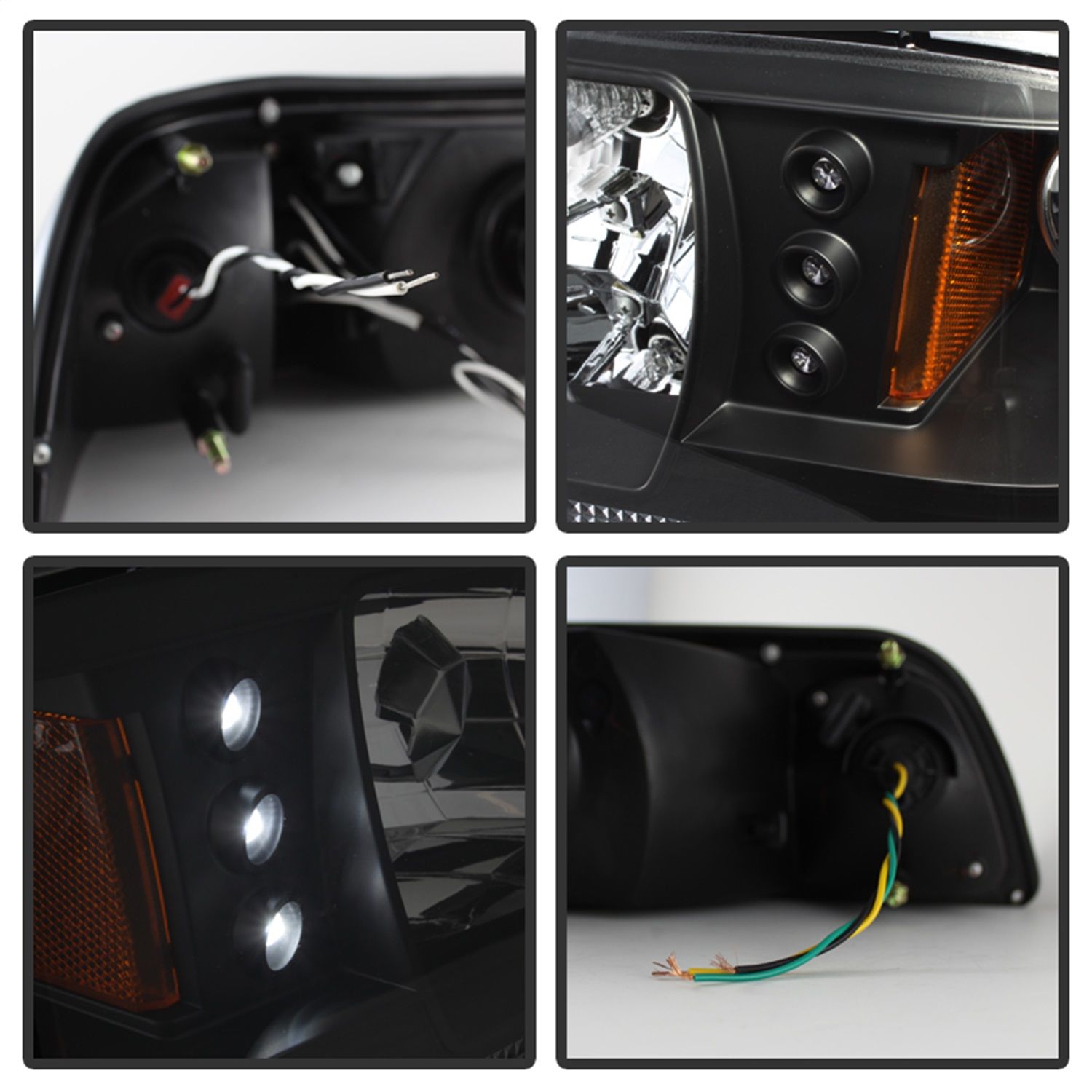 1993, 1992, 1991, 1990, 1989, 1988, 1987 Ford Mustang Headlight Set