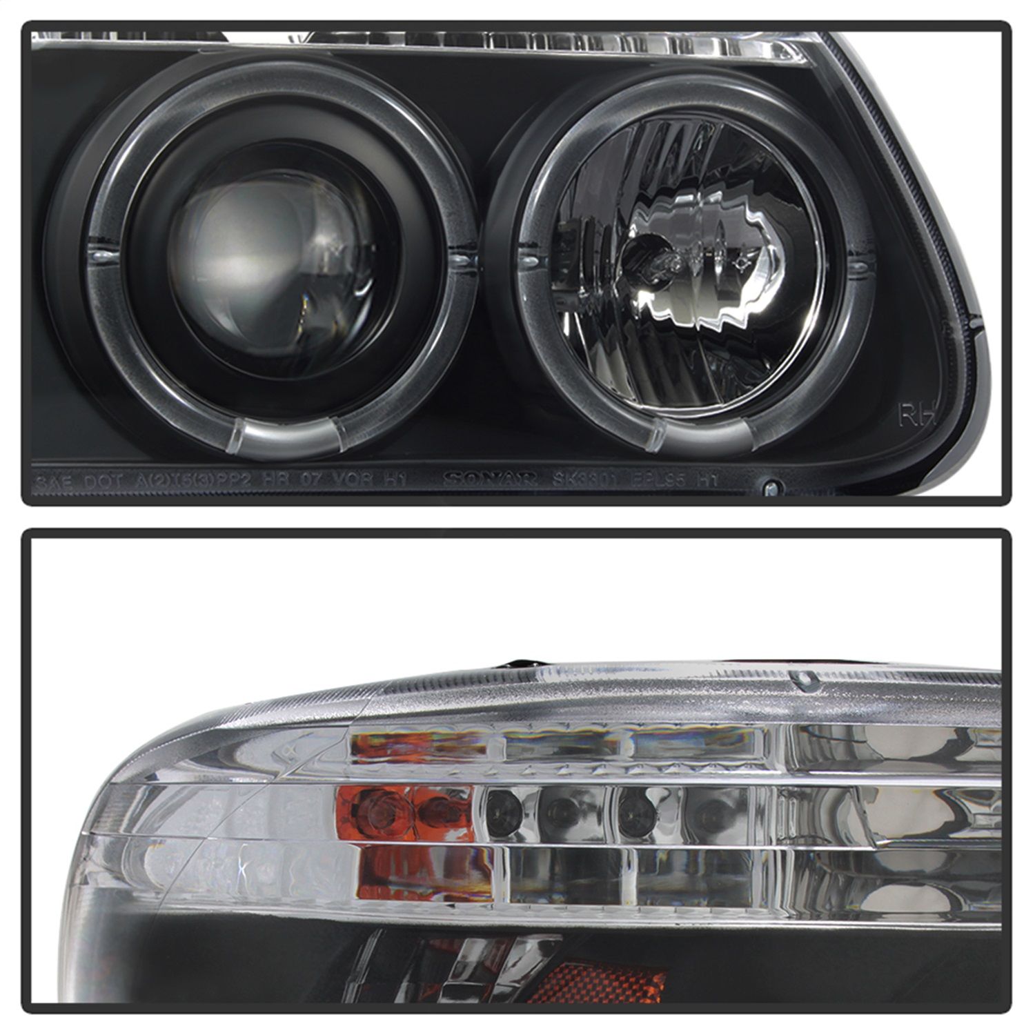 2001, 2000, 1999, 1998, 1997, 1996, 1995 Ford Explorer Headlight Set