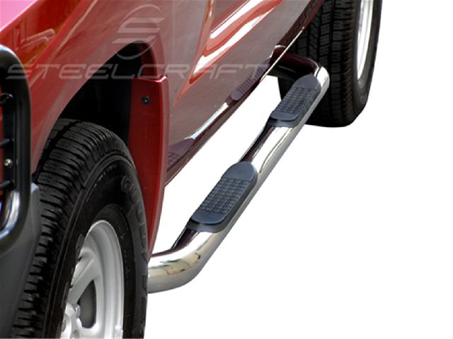 2005-2010 Dodge Dakota Step Nerf Bar (Steelcraft)