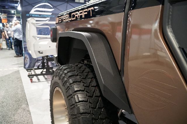2020-2024 Jeep Gladiator Fender Flare (Steelcraft)