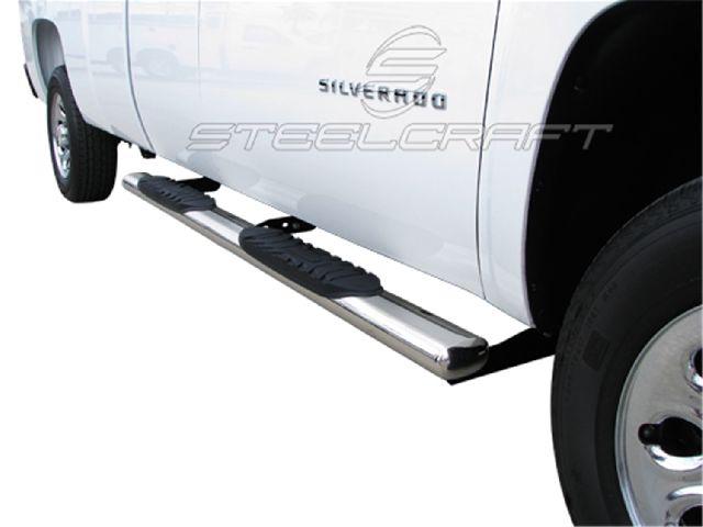 2001-2006 GMC Sierra 3500 Step Nerf Bar (Steelcraft)