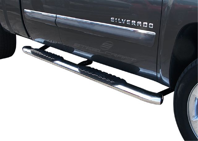 2001-2006 GMC Sierra 3500 Step Nerf Bar (Steelcraft)