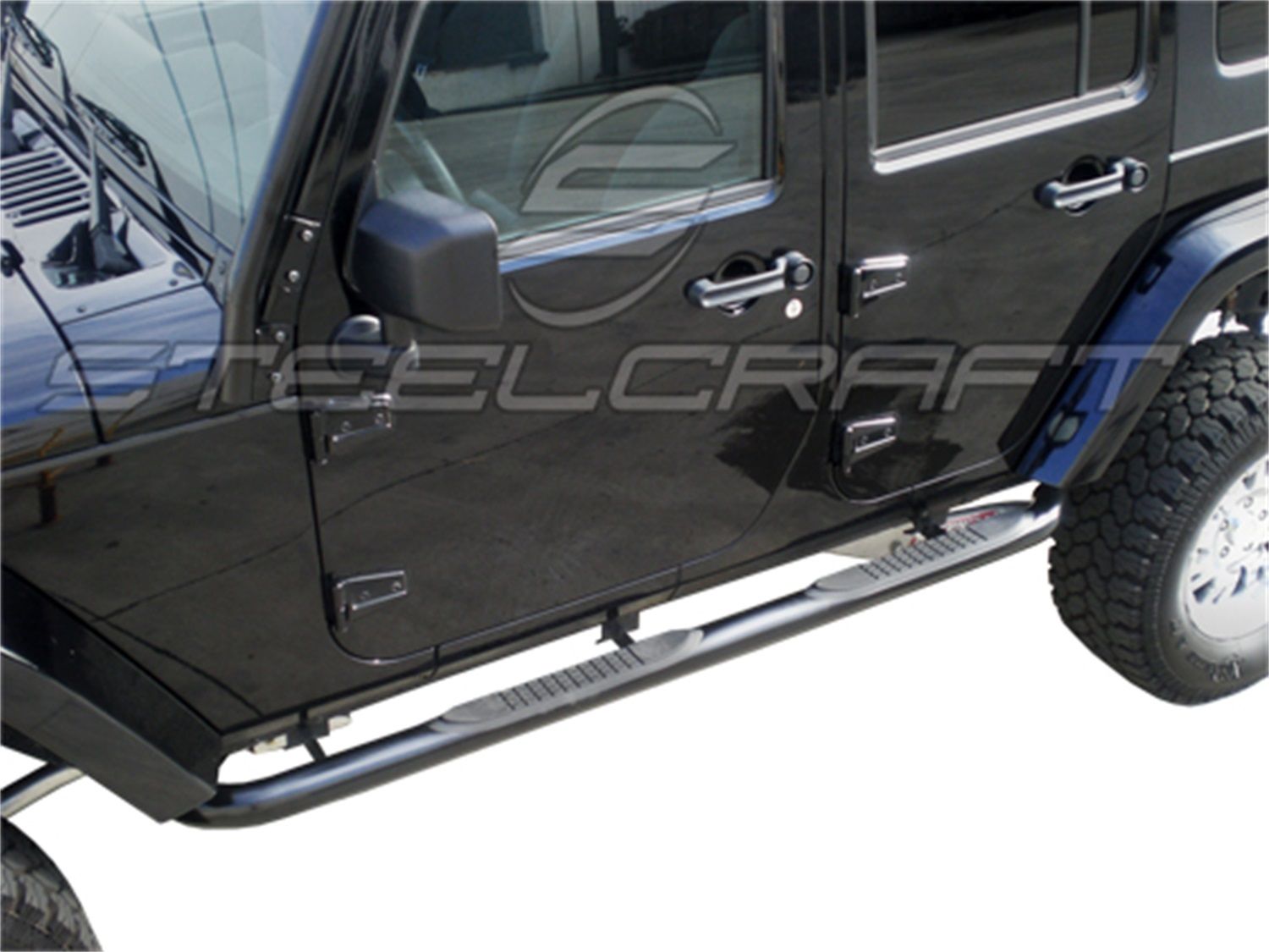 2018, 2017, 2016, 2015, 2014, 2013, 2012, 2011, 2010, 2009, 2008, 2007 Jeep Wrangler Step Nerf Bar