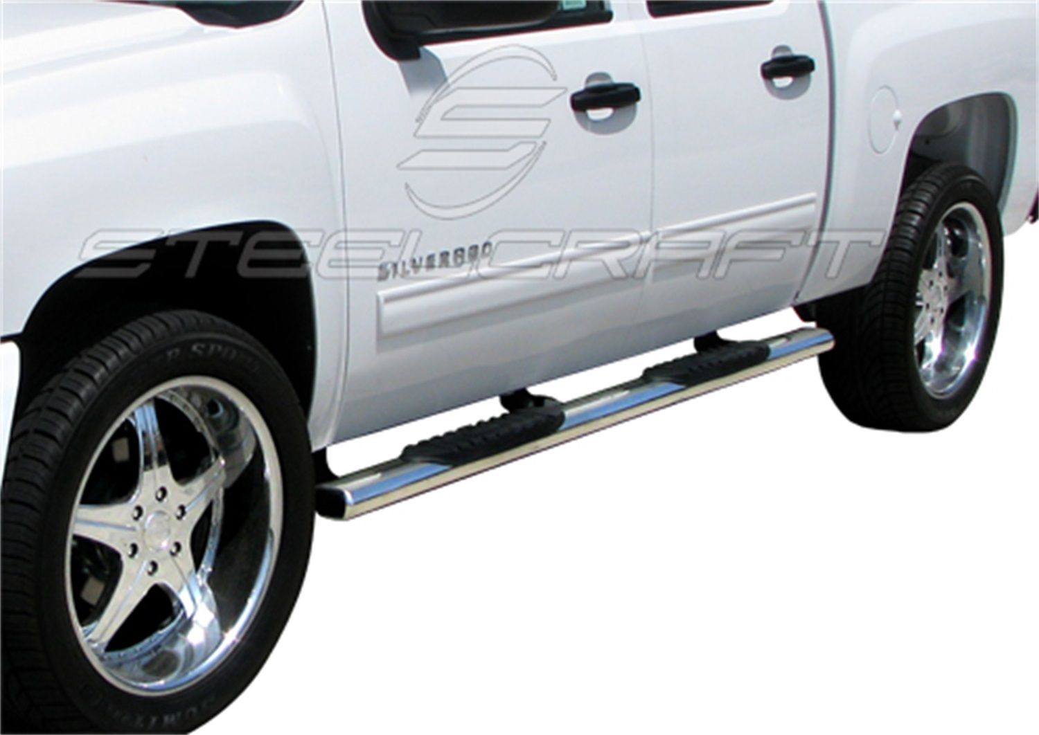 2013, 2012, 2011, 2010, 2009, 2008, 2007 GMC Sierra 1500 Step Nerf Bar