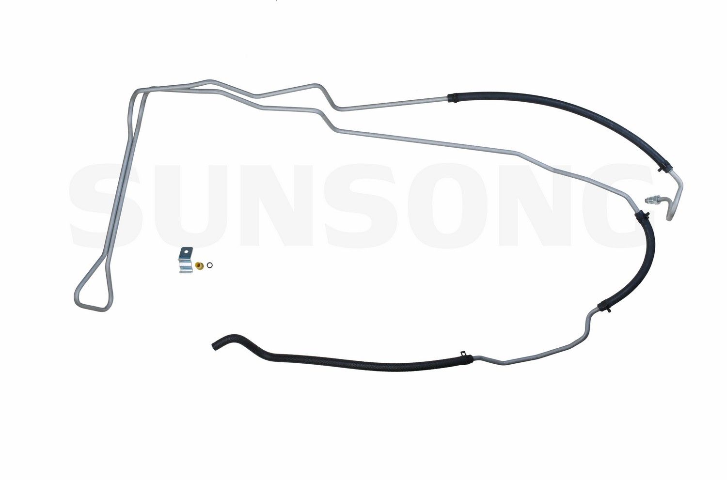 Sunsong 3401452 Power Steering Return Line Hose Assembly