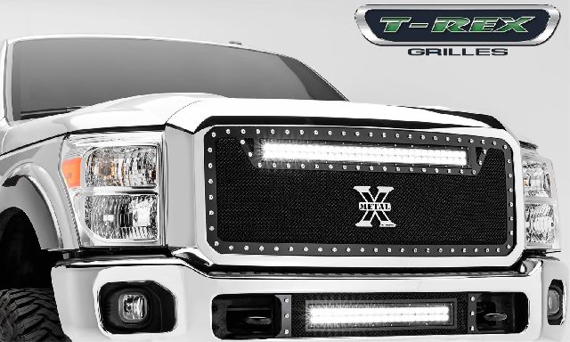 2011-2016 Ford F-550 Super Duty Grille (T-Rex)