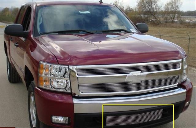 2007-2010 Chevrolet Silverado 2500 HD Bumper Grille Insert (T-Rex)