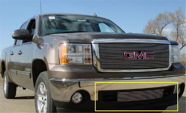 2007-2010 GMC Sierra 2500 HD Bumper Grille Insert (T-Rex)