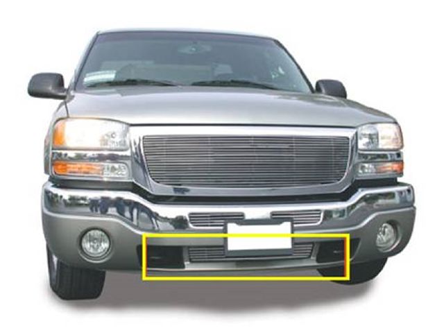 2003-2006 GMC Sierra 2500 HD Bumper Grille Insert (T-Rex)