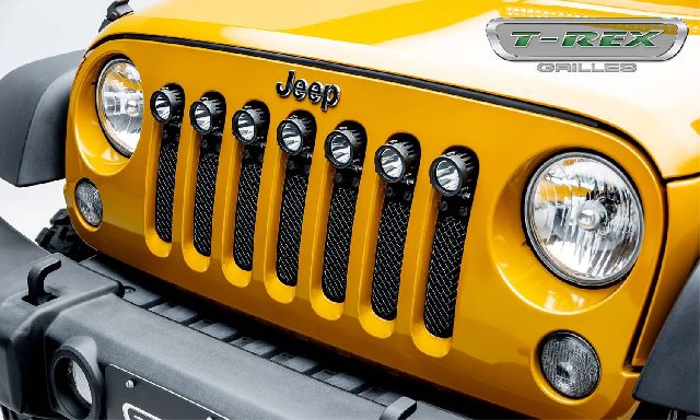 2007-2017 Jeep Wrangler Grille (T-Rex)