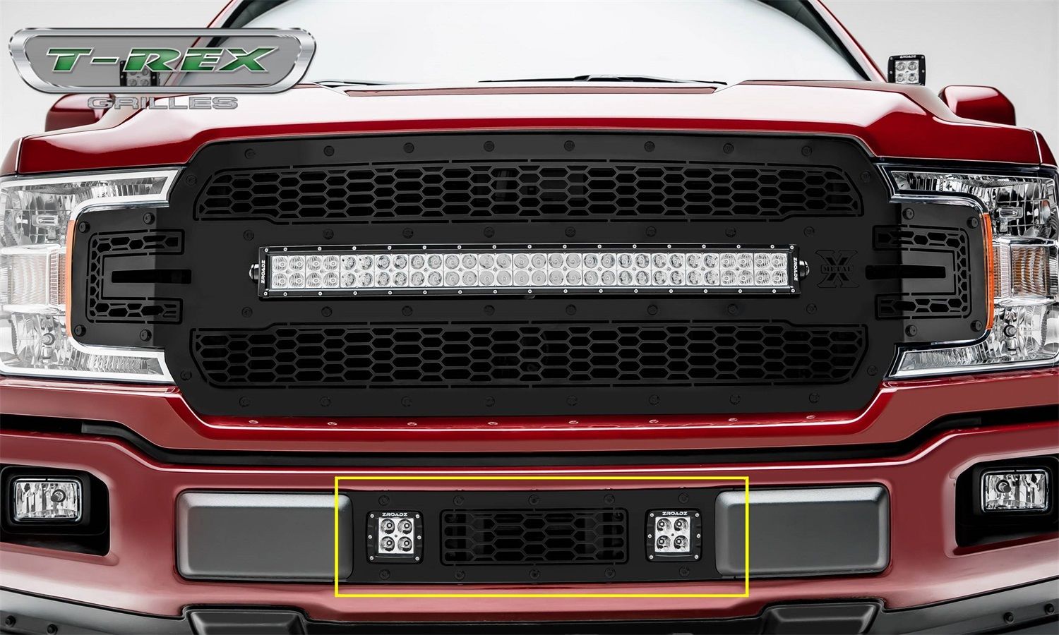 2020, 2019, 2018 Ford F-150 Bumper Grille Insert